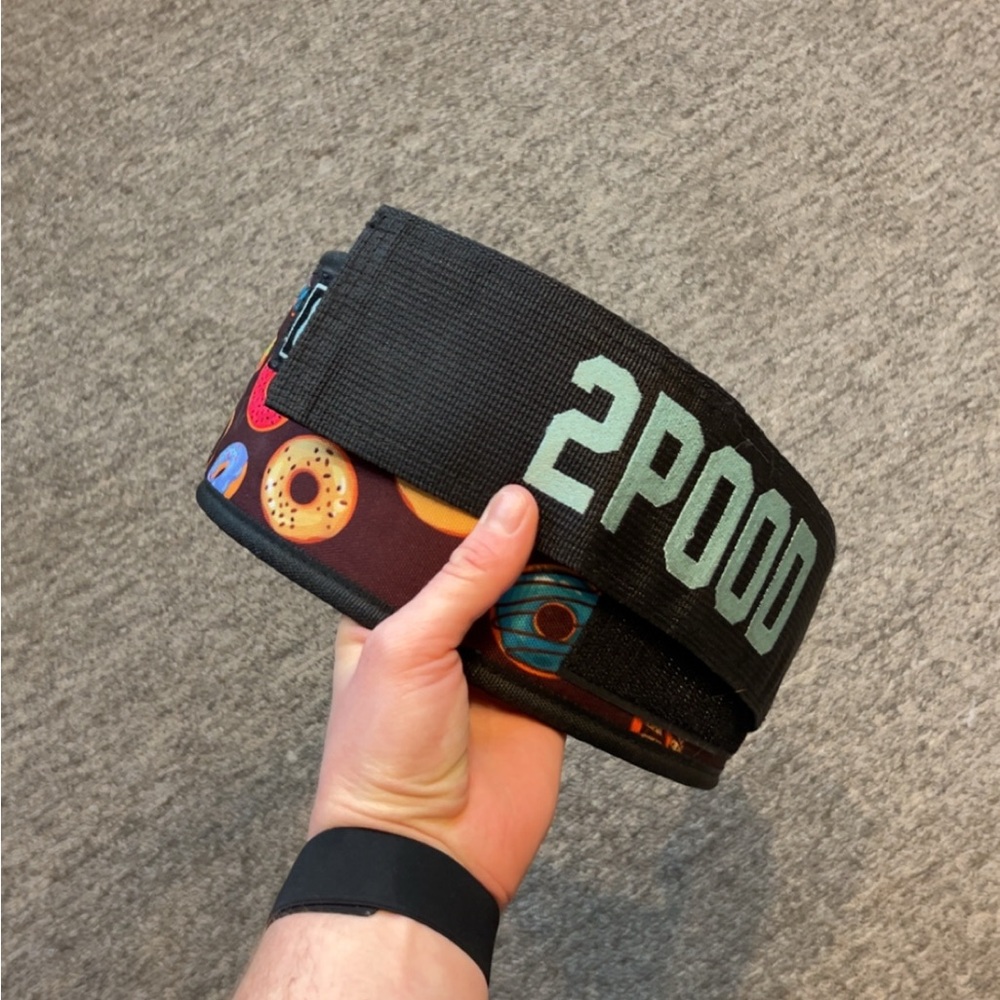2POOD Weightlifting Belt with Donut Design